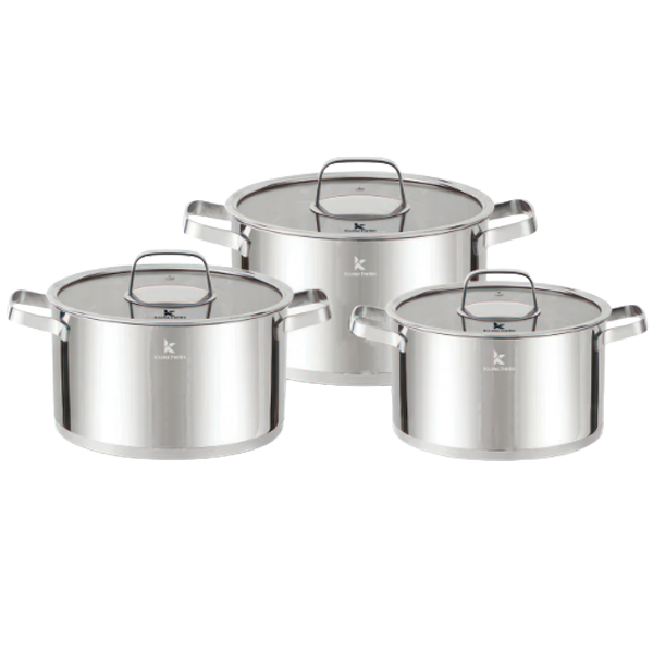 Bộ nồi Inox Kuscheln KSP24-5DOL (3C- Phi16,20,24)